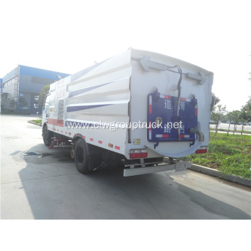 Dongfeng 4x2 multi-purpose all-suction sweeper truck